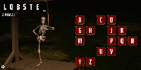 Skeleton Hangman screenshot