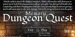 Memory Dungeon Quest screenshot 1